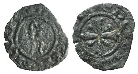 MESSINA. Regno di Sicilia. Carlo I d’Angiò (1266-1285). Denaro. Mi (14 mm –...