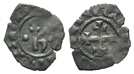 MESSINA. Regno di Sicilia. Carlo I d’Angiò (1266-1285). Denaro. Mi (15 mm –...