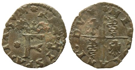 MILANO. Filippo II di Spagna (1556-1598). Terlina s.d. Cu. R. BB