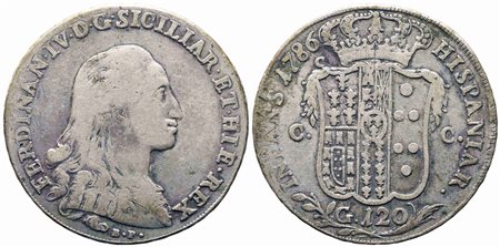 NAPOLI. Regno di Napoli. Ferdinando IV di Borbone (1759-1799 - I periodo)....
