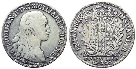 NAPOLI. Regno di Napoli. Ferdinando IV di Borbone (1759-1799 - I periodo)....