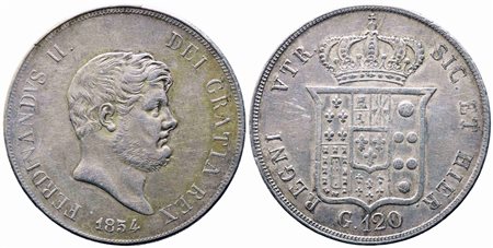 NAPOLI. Regno delle Due Sicilie. Ferdinando II di Borbone (1830-1859)....