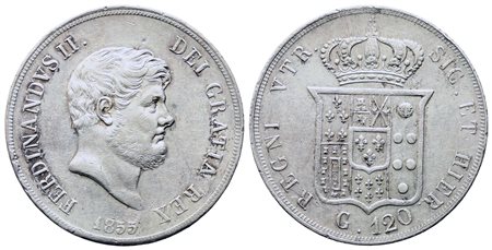 NAPOLI. Regno delle Due Sicilie. Ferdinando II di Borbone (1830-1859)....