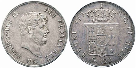 NAPOLI. Regno delle Due Sicilie. Ferdinando II di Borbone (1830-1859)....