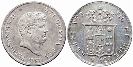 NAPOLI. Regno delle Due Sicilie. Ferdinando II di Borbone (1830-1859)....