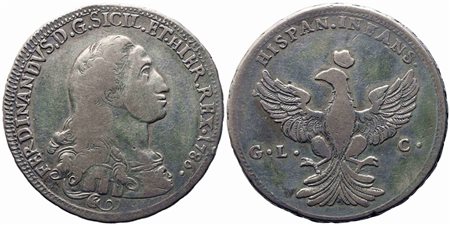 PALERMO. Regno di Sicilia. Ferdinando III di Borbone (1759-1816). 12 tari...