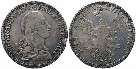 PALERMO. Regno di Sicilia. Ferdinando III di Borbone (1759-1816). 12 tari...