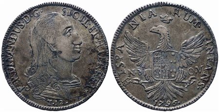 PALERMO. Regno di Sicilia. Ferdinando III di Borbone (1759-1816). 12 tari...