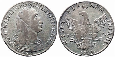 PALERMO. Regno di Sicilia. Ferdinando III di Borbone (1759-1816). 12 tari...