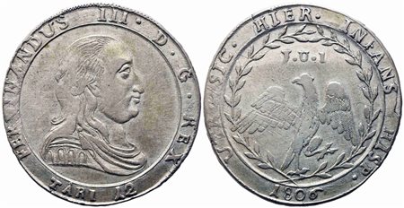 PALERMO. Regno di Sicilia. Ferdinando III di Borbone (1759-1816). 12 tari...