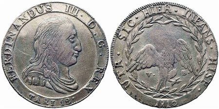 PALERMO. Regno di Sicilia. Ferdinando III di Borbone (1759-1816). 12 tari...