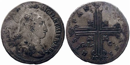 PALERMO. Regno di Sicilia. Ferdinando III di Borbone (1759-1816). 6 tari...