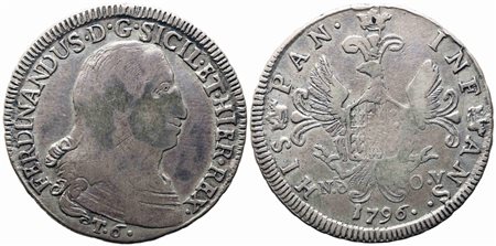 PALERMO. Regno di Sicilia. Ferdinando III di Borbone (1759-1816). 6 tari...