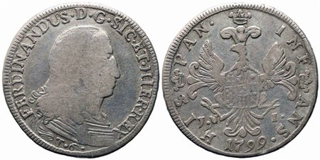 PALERMO. Regno di Sicilia. Ferdinando III di Borbone (1759-1816). 6 tari...