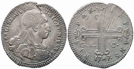 PALERMO. Regno di Sicilia. Ferdinando III di Borbone (1759-1816). 3 tari...