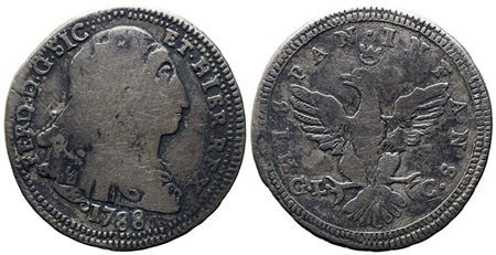 PALERMO. Regno di Sicilia. Ferdinando III di Borbone (1759-1816). 2 tari...