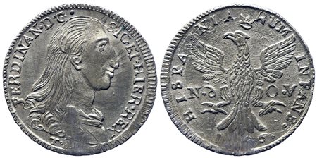 PALERMO. Regno di Sicilia. Ferdinando III di Borbone (1759-1816). 2 tari...