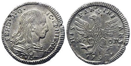PALERMO. Regno di Sicilia. Ferdinando III di Borbone (1759-1816). 1 tari...