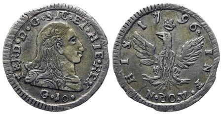 PALERMO. Regno di Sicilia. Ferdinando III di Borbone (1759-1816). 1/2 tari...