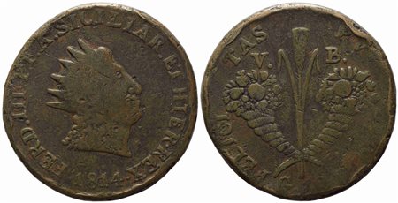 PALERMO. Regno di Sicilia. Ferdinando III di Borbone (1759-1816). 10 grani...