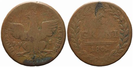 PALERMO. Regno di Sicilia. Ferdinando III di Borbone (1759-1816). 5 grani...