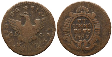 PALERMO. Regno di Sicilia. Ferdinando III di Borbone (1759-1816). 1 grano...