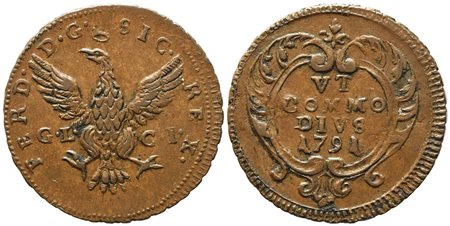 PALERMO. Regno di Sicilia. Ferdinando III di Borbone (1759-1816). 1 grano...