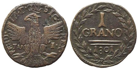 PALERMO. Regno di Sicilia. Ferdinando III di Borbone (1759-1816). 1 grano...