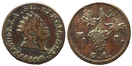 PALERMO. Regno di Sicilia. Ferdinando III di Borbone (1759-1816). 1 grano...