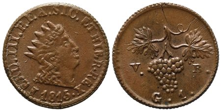 PALERMO. Regno di Sicilia. Ferdinando III di Borbone (1759-1816). 1 grano...