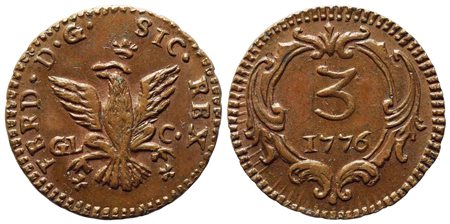 PALERMO. Regno di Sicilia. Ferdinando III di Borbone (1759-1816). 1/2 grano...