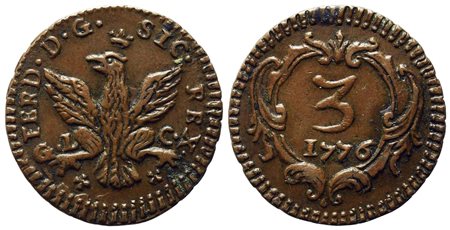 PALERMO. Regno di Sicilia. Ferdinando III di Borbone (1759-1816). 1/2 grano...