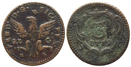 PALERMO. Regno di Sicilia. Ferdinando III di Borbone (1759-1816). 1/2 grano...