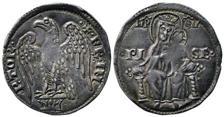 PISA. Repubblica a nome di Federico I (1155-1312). Grosso da 2 soldi...