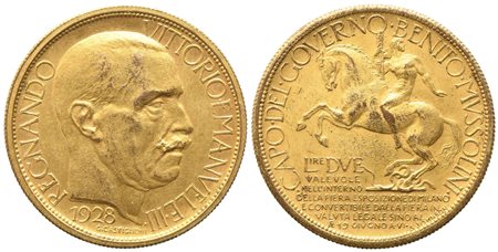REGNO D'ITALIA. Vittorio Emanuele III (1900-1943). Buono da 2 lire...
