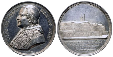 CITTA' DEL VATICANO. Stato Pontificio. Pio IX (1846-1878). Medaglia annuale...