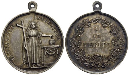 CITTA' DEL VATICANO. Stato Pontificio. Gregorio XVI (1831-1846). Medaglia al...