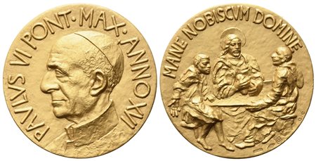 CITTA' DEL VATICANO. Paolo VI (1963-1978). Trittico di medaglie Anno XVI (Au...
