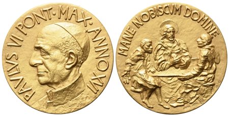 CITTA' DEL VATICANO. Paolo VI (1963-1978). Trittico di medaglie Anno XVI (Au...