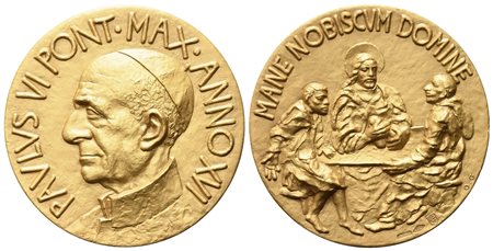 CITTA' DEL VATICANO. Paolo VI (1963-1978). Trittico di medaglie Anno XVI (Au...