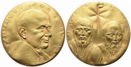 CITTA' DEL VATICANO. Paolo VI (1963-1978). Trittico di medaglie Martirio SS....