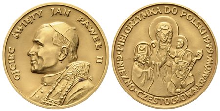 CITTA' DEL VATICANO. Giovanni Paolo II (1978-2005). Trittico di medaglie 1979...