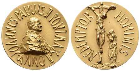 CITTA' DEL VATICANO. Giovanni Paolo II (1978-2005). Trittico di medaglie Anno...