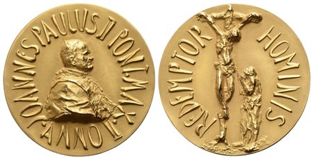 CITTA' DEL VATICANO. Giovanni Paolo II (1978-2005). Trittico di medaglie Anno...
