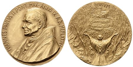 CITTA' DEL VATICANO. Giovanni Paolo II (1978-2005). Trittico di medaglie Anno...
