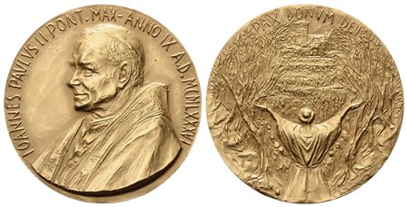 CITTA' DEL VATICANO. Giovanni Paolo II (1978-2005). Trittico di medaglie Anno...