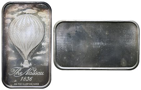 VARIE. Lingotto NASSAU 1836 1 oz Ag 999.