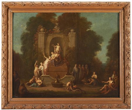 Artista francese del secolo XVIII


Trionfo di Bacco

Olio su tela, cm 65x81,5