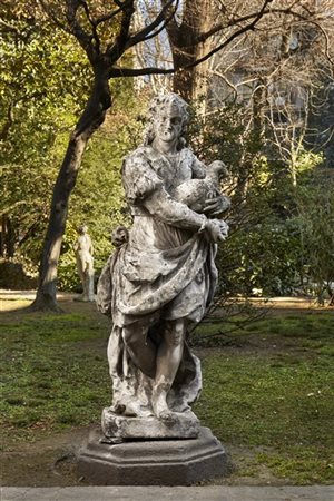 Scultore veneto, metà del secolo XVIII
Villano cuciniere
Statua in in pietra 
(