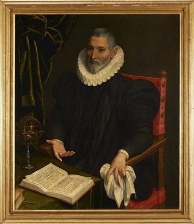 Scuola del secolo XVI (Cerchia di Federico Barocci)


Ritratto di erudito con s